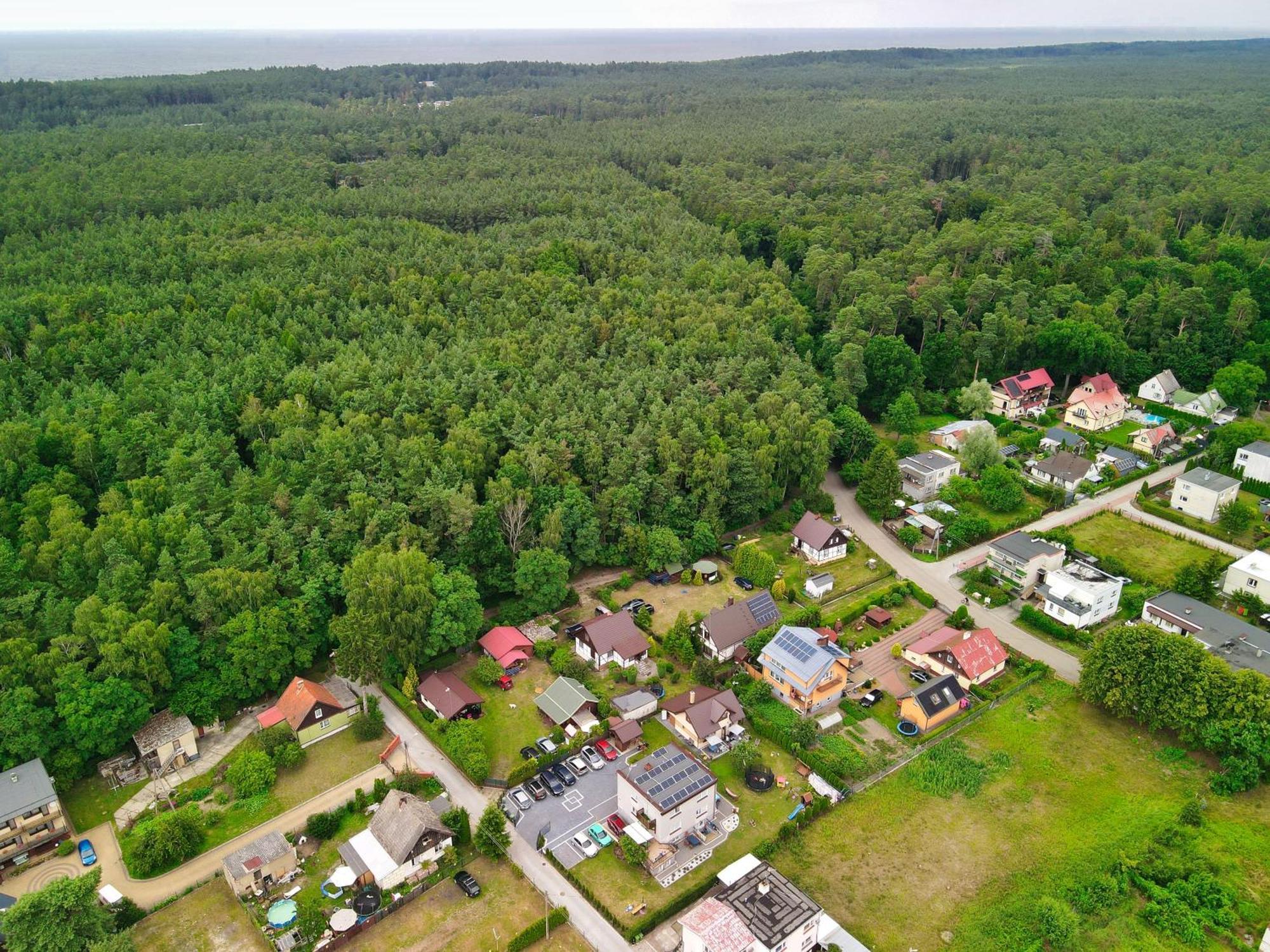 Pokoje Zacisze Lesne Stegna  Exteriör bild