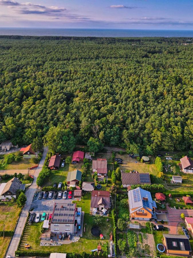 Pokoje Zacisze Lesne Stegna  Exteriör bild