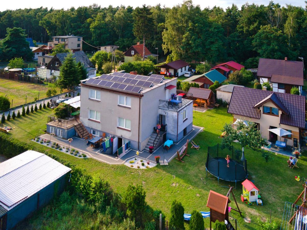 Pokoje Zacisze Lesne Stegna  Exteriör bild